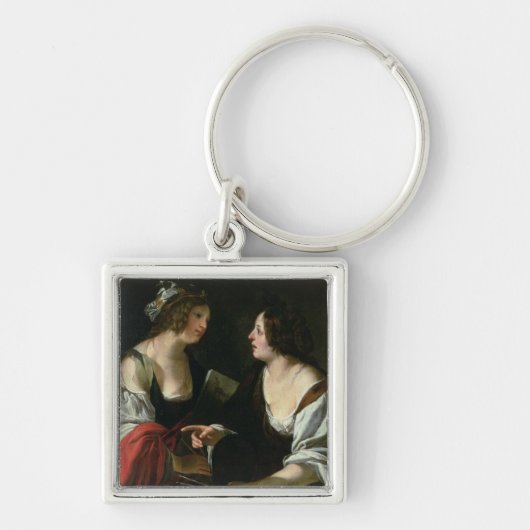 Allegory of Painting and Architecture, c.1620 (aar Sleutelhanger (Voorkant)