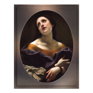 Allegory of Patience van Carlo Dolci Foto Afdruk