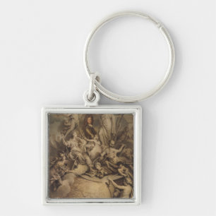 Allegory of Philippe II Duke of Orleans, 1718 Sleutelhanger