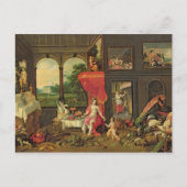 Allegory of Taste Briefkaart (Voorkant)