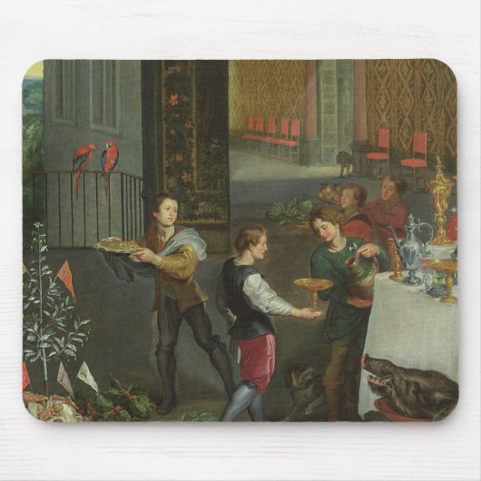 Allegory of Taste Muismat (Voorkant)