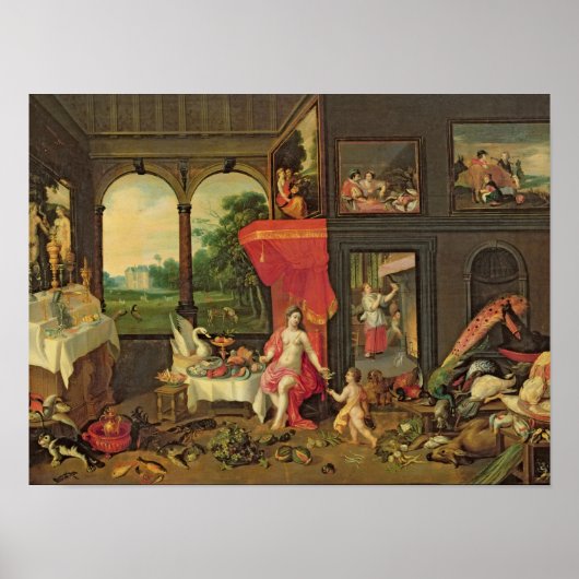 Allegory of Taste Poster (Voorkant)