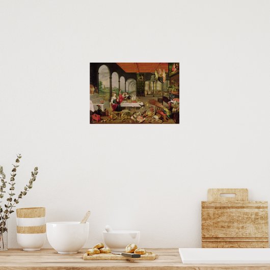 Allegory of Taste Poster (Keuken)