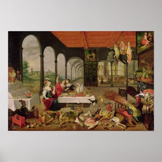 Allegory of Taste Poster (Voorkant)