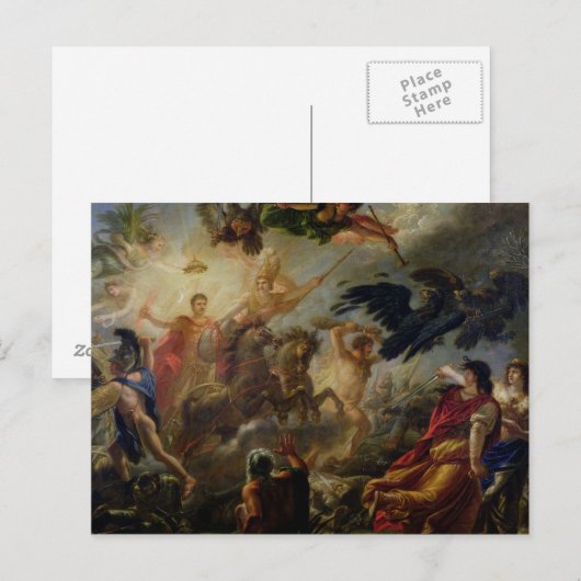 Allegory of the Battle of Austerlitz Briefkaart (Voorkant / Achterkant)