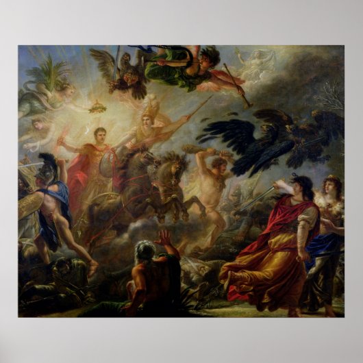 Allegory of the Battle of Austerlitz Poster (Voorkant)
