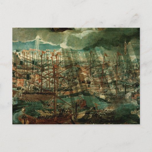 Allegory of the Battle of Lepanto Briefkaart (Voorkant)