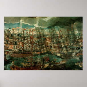 Allegory of the Battle of Lepanto Poster