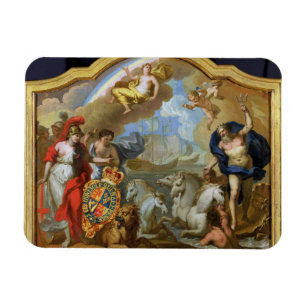 Allegory of the Power of Great Britain by Zee, des Magneet