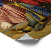 Allegory of the Regency of Anne of Austria 1648 Poster (Hoek)