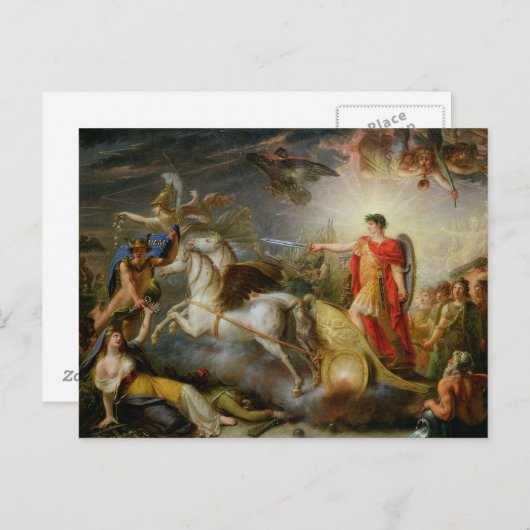 Allegory of the Surrender of Ulm Briefkaart (Voorkant / Achterkant)