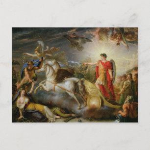 Allegory of the Surrender of Ulm Briefkaart