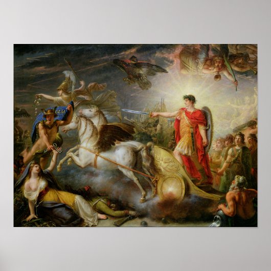 Allegory of the Surrender of Ulm Poster (Voorkant)