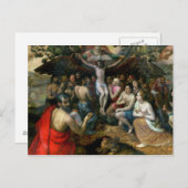 Allegory of the Trinity (olie op het paneel) Briefkaart (Voorkant / Achterkant)