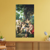 Allegory of the Vices, 1529-30 Canvas Afdruk (Insitu (Woonkamer))