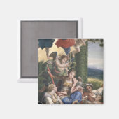 Allegory of the Virtues, c.1529-30 Magneet (Voorkant / Achterkant)