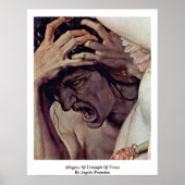 Allegory of Triumph van Venus door Angelo Bronzino Poster (Voorkant)