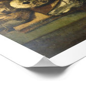 Allegory of Vanity, 1650-60 (olie op doek) Poster (Hoek)