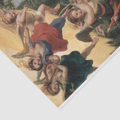 Allegory of Virtues van Correggio Tissuepapier (Detail)