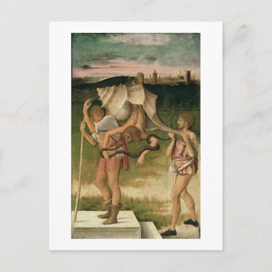 Allegory of Wisdom (olie op het paneel) Briefkaart (Voorkant)