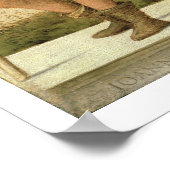 Allegory of Wisdom (olie op het paneel) Poster (Hoek)