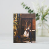 Allegory over geloof door Johannes Vermeer Briefkaart (Staand voorkant)