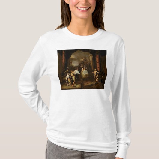 Allegory van de stad Amsterdam T-shirt (Voorkant)
