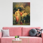 Allegory van de stad Madrid, 1810 Canvas Afdruk (Insitu (Woonkamer))