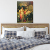 Allegory van de stad Madrid, 1810 Canvas Afdruk (Insitu (Slaapkamer))