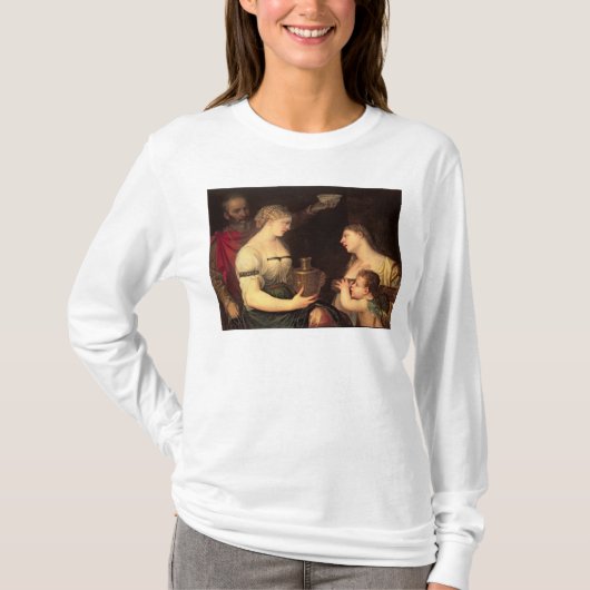 Allegory van het gehuwde leven t-shirt (Voorkant)