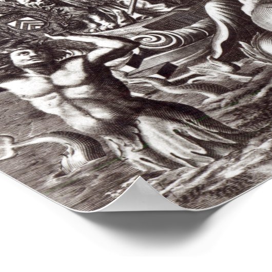 Allegory's viering poster (Hoek)