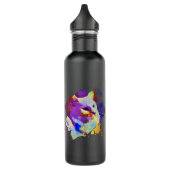 "Allegra" Katten waterfles (Links)