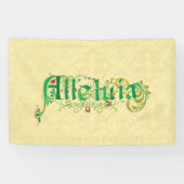 Alleluia Banner (Horizontaal)