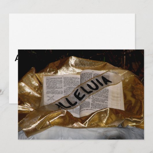 Alleluia (Bijbel en asfalt) (Voorkant / Achterkant)