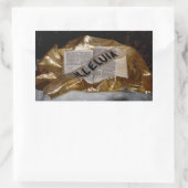 Alleluia (Bijbel en asfalt) Rechthoekige Sticker (Tas)