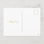 Alleluia Catholic Easter Greeting Briefkaart (Achterkant)