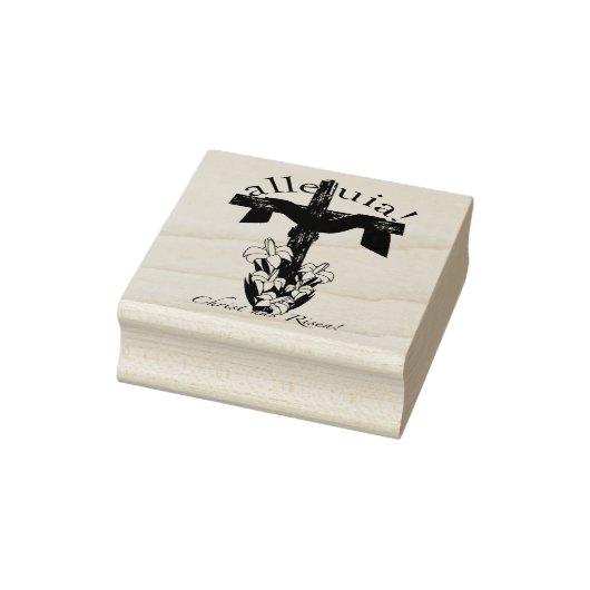 Alleluia Christus is verrezen Rubberstempel (Stempel)
