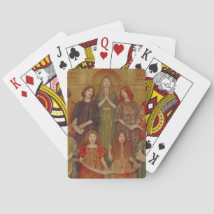 Alleluia (door Thomas Cooper Gotch) Pokerkaarten