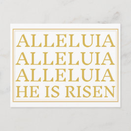 Alleluia Katholieke Paasgroet Briefkaart