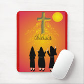 "Alleluia" katholieke religieuze cadeaus Muismat (Met muis)