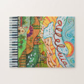 Alleluia Musical Landschap Jigzaag Puzzle Legpuzzel (Horizontaal)