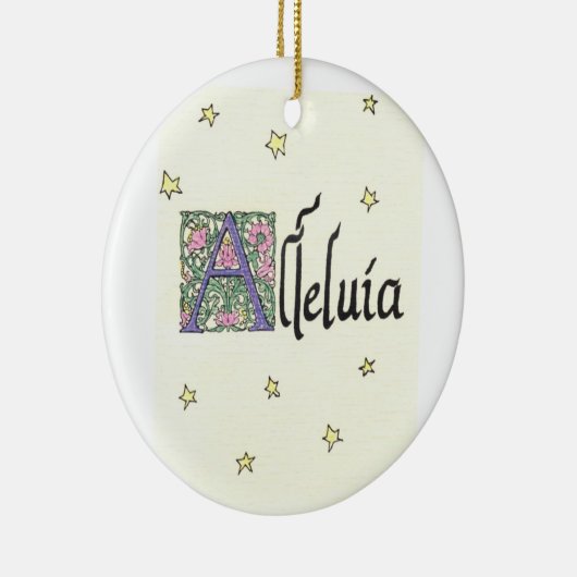 Alleluia Ornament (Rechts)