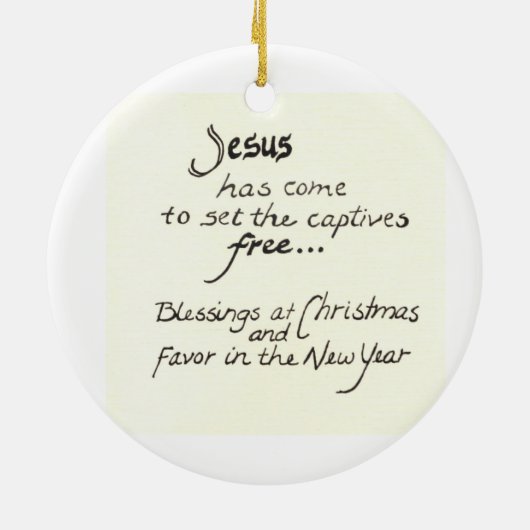 Alleluia Ornament (Achterkant)