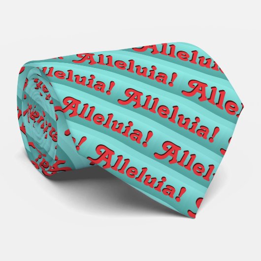 Alleluia! Pasen Stropdas (Opgerold)