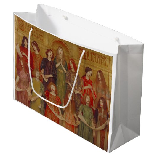 Alleluia (van Thomas Cooper Gotch) Groot Cadeauzakje (Voorkant Gekanteld)