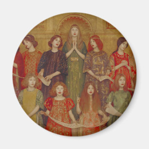 Alleluia (van Thomas Cooper Gotch) Magneet