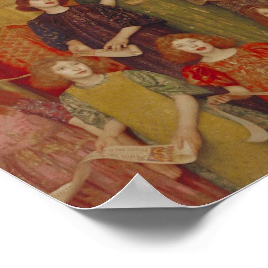 Alleluia (van Thomas Cooper Gotch) Poster (Hoek)