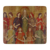 Alleluia (van Thomas Cooper Gotch) Snijplank (Voorkant)