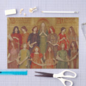 Alleluia (van Thomas Cooper Gotch) Tissuepapier (Craft)