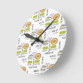 Allemaal aan boord leuke klok (Hoek)